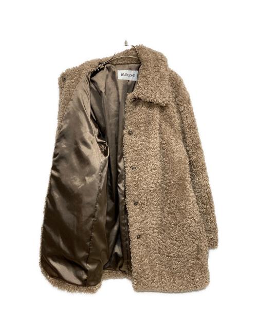 BABYLONE（バビロン）BABYLONE (バビロン) プードルミドルコート ベージュ サイズ:Fの古着・服飾アイテム