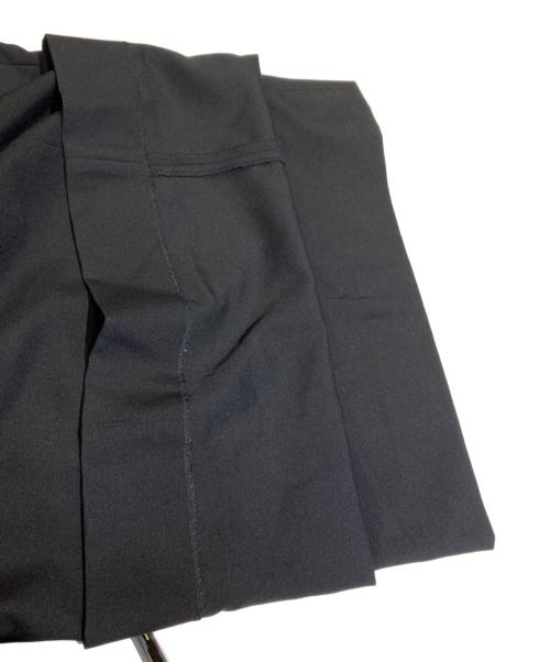 LAD MUSICIAN（ラッドミュージシャン）LAD MUSICIAN (ラッドミュージシャン) 21AW WOOL GABARDINE 2タック ワイドパンツ ブラック サイズ:46の古着・服飾アイテム