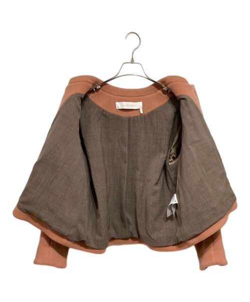 SEE BY CHLOE（シーバイクロエ）SEE BY CHLOE (シーバイクロエ) ライトクロップドウールジャケット ライトピンク サイズ:36の古着・服飾アイテム