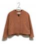 SEE BY CHLOE（シーバイクロエ）の古着「ライトクロップドウールジャケット」｜ライトピンク