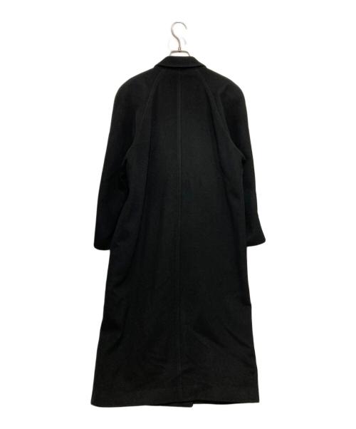 kindler（キンドラー）kindler (キンドラー) ピュアカシミヤロングコート ブラック サイズ:-の古着・服飾アイテム