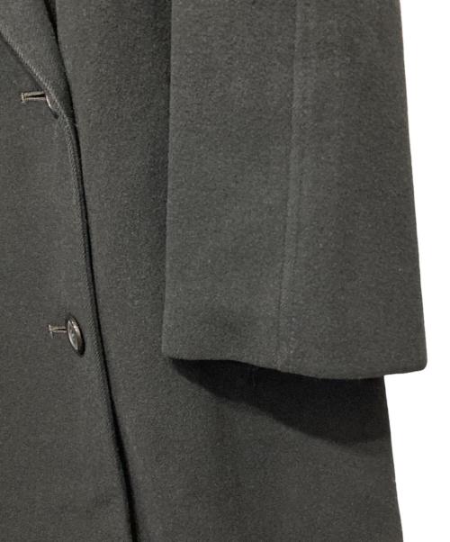 kindler（キンドラー）kindler (キンドラー) ピュアカシミヤロングコート ブラック サイズ:-の古着・服飾アイテム