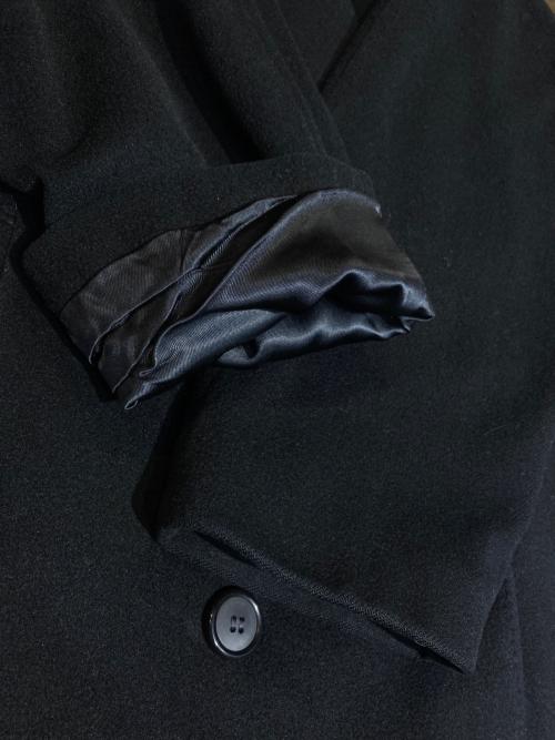 kindler（キンドラー）kindler (キンドラー) ピュアカシミヤロングコート ブラック サイズ:-の古着・服飾アイテム