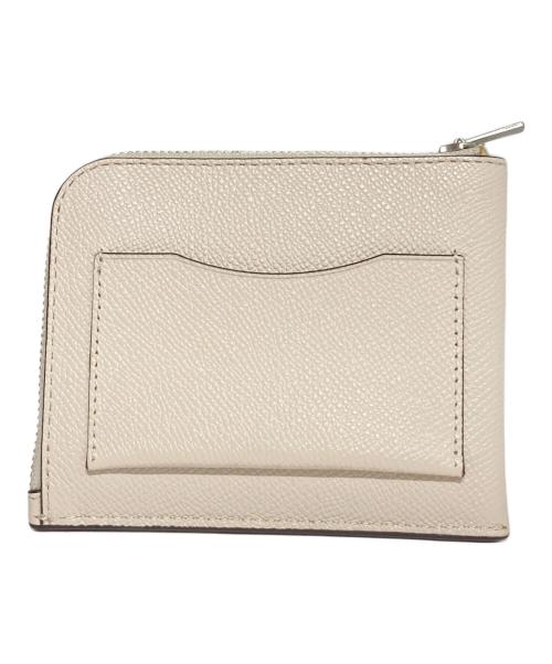 COACH（コーチ）COACH (コーチ) Lジップ ウォレット・シグネチャー キャンバス ホワイトの古着・服飾アイテム
