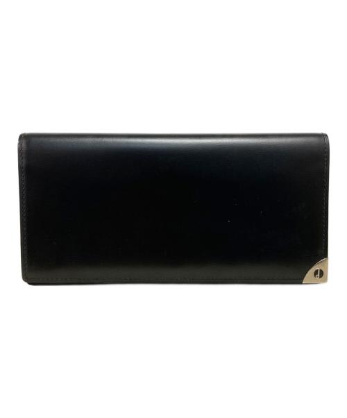dunhill（ダンヒル）dunhill (ダンヒル) 2つ折り長財布 ブラックの古着・服飾アイテム