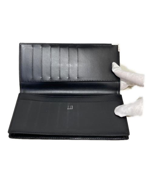 dunhill（ダンヒル）dunhill (ダンヒル) 2つ折り長財布 ブラックの古着・服飾アイテム