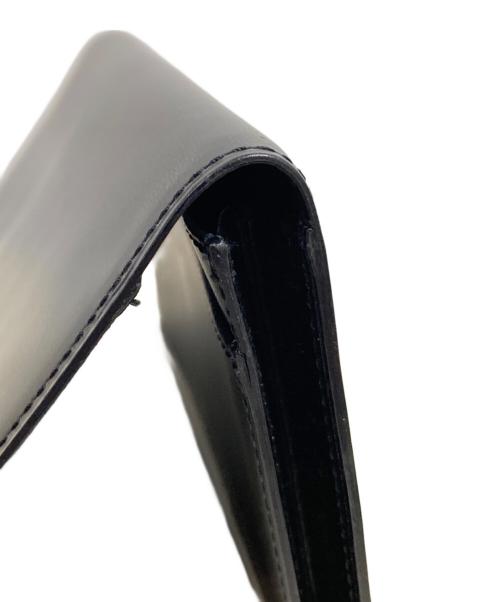 dunhill（ダンヒル）dunhill (ダンヒル) 2つ折り長財布 ブラックの古着・服飾アイテム