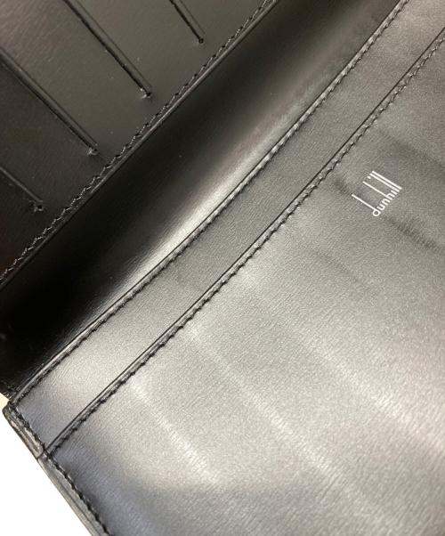 dunhill（ダンヒル）dunhill (ダンヒル) 2つ折り長財布 ブラックの古着・服飾アイテム