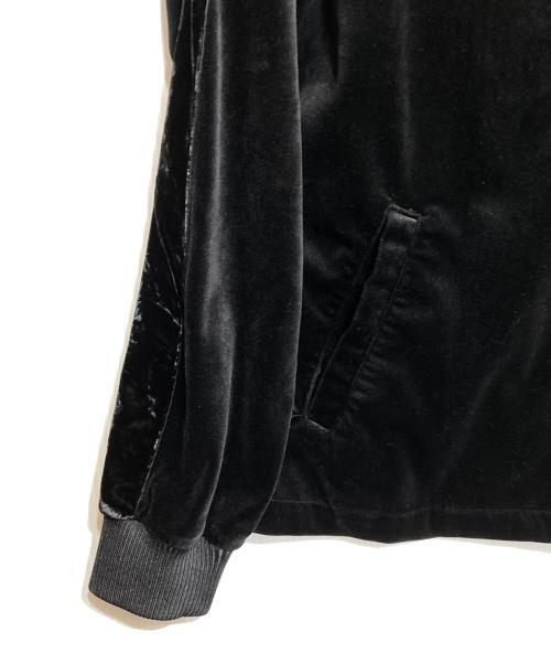 FRED PERRY（フレッドペリー）FRED PERRY (フレッドペリー) ベロアトラックジャケット ブラック サイズ:Mの古着・服飾アイテム