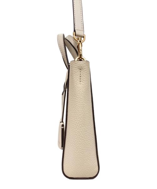 MICHAEL KORS（マイケル・コース）MICHAEL KORS (マイケル・コース) 2WAYショルダーバッグ アイボリーの古着・服飾アイテム