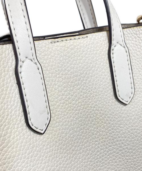 MICHAEL KORS（マイケル・コース）MICHAEL KORS (マイケル・コース) 2WAYショルダーバッグ アイボリーの古着・服飾アイテム