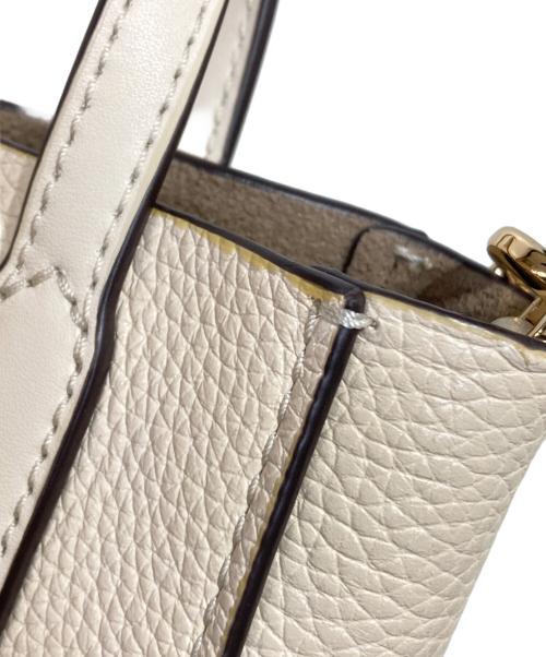 MICHAEL KORS（マイケル・コース）MICHAEL KORS (マイケル・コース) 2WAYショルダーバッグ アイボリーの古着・服飾アイテム