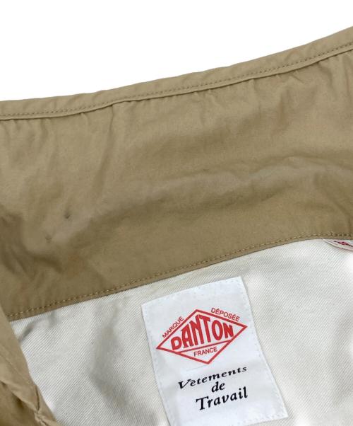 DANTON（ダントン）DANTON (ダントン) 丸襟ブルゾン ベージュ サイズ:38の古着・服飾アイテム