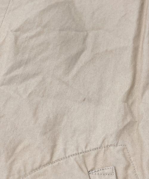 DANTON（ダントン）DANTON (ダントン) 丸襟ブルゾン ベージュ サイズ:38の古着・服飾アイテム