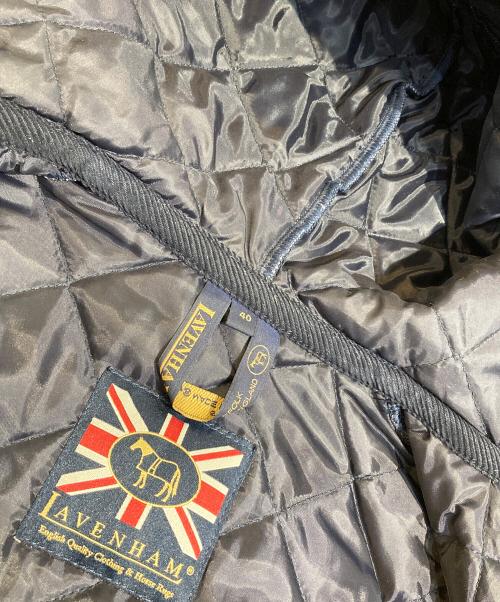 LAVENHAM（ラベンハム）LAVENHAM (ラベンハム) キルティングコート ネイビー サイズ:40の古着・服飾アイテム