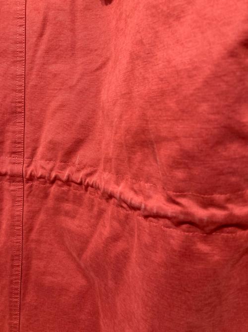 Kernel Cosmos（カーネルコスモス）Kernel Cosmos (カーネルコスモス) ファーダウンモッズコート レッド サイズ:XSの古着・服飾アイテム