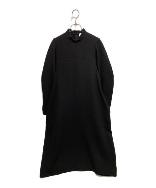 ENFOLD（エンフォルド）ENFOLD (エンフォルド) ライトバックウォーム ハイネックドレス ブラック サイズ:36の古着・服飾アイテム