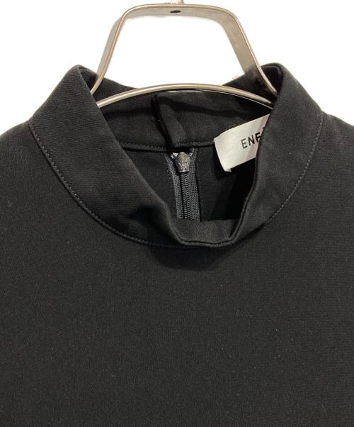 ENFOLD（エンフォルド）ENFOLD (エンフォルド) ライトバックウォーム ハイネックドレス ブラック サイズ:36の古着・服飾アイテム