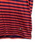 中古・古着 Vivienne Westwood (ヴィヴィアンウエストウッド) ボーダープリントTシャツ レッド サイズ:50：7000円
