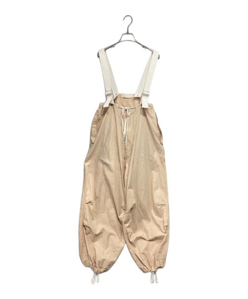 R JUBILEE（アールジュビリー）R JUBILEE (アールジュビリー) MILITALY OVERALLS ベージュ サイズ:Fの古着・服飾アイテム