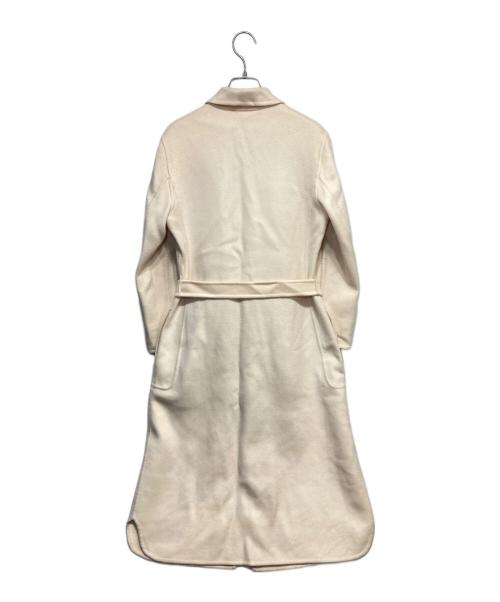 JIL SANDER（ジルサンダー）JIL SANDER (ジルサンダー) カシミヤコート アイボリー サイズ:34の古着・服飾アイテム