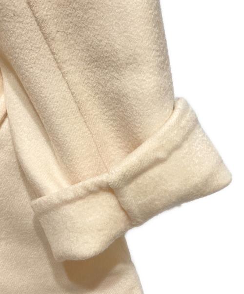 JIL SANDER（ジルサンダー）JIL SANDER (ジルサンダー) カシミヤコート アイボリー サイズ:34の古着・服飾アイテム