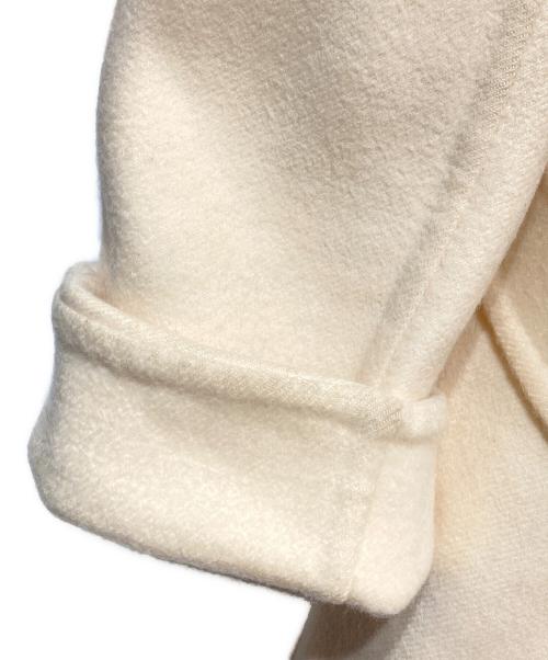JIL SANDER（ジルサンダー）JIL SANDER (ジルサンダー) カシミヤコート アイボリー サイズ:34の古着・服飾アイテム