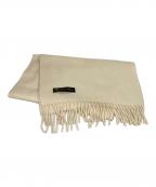 LORO PIANAロロピアーナ）の古着「カシミヤストール」｜アイボリー