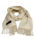 LORO PIANA (ロロピアーナ) カシミヤストール アイボリー：12000円