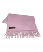 LORO PIANAロロピアーナ）の古着「カシミヤストール」｜ラベンダー