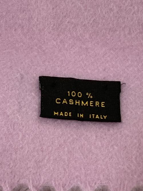 LORO PIANA（ロロピアーナ）LORO PIANA (ロロピアーナ) カシミヤストール ラベンダーの古着・服飾アイテム