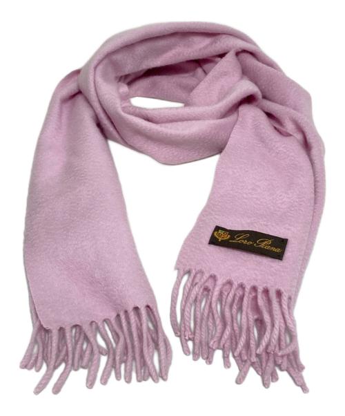 LORO PIANA（ロロピアーナ）LORO PIANA (ロロピアーナ) カシミヤストール ラベンダーの古着・服飾アイテム