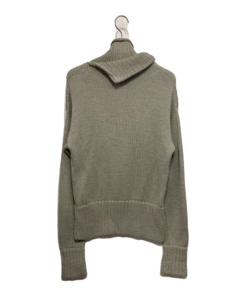 SEEALL（シーオール）SEEALL (シーオール) ダブルハイネックニット セーター グリーン サイズ:2の古着・服飾アイテム