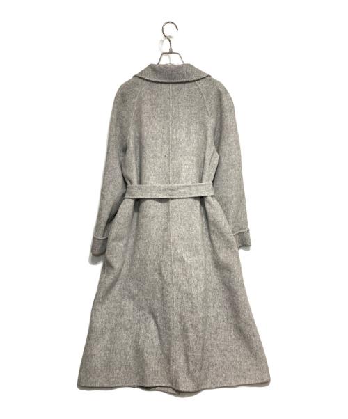 自由区（ジユウク）自由区 (ジユウク) MANTECO FEMININE REVER コート グレー サイズ:38の古着・服飾アイテム