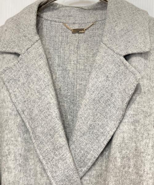 自由区（ジユウク）自由区 (ジユウク) MANTECO FEMININE REVER コート グレー サイズ:38の古着・服飾アイテム