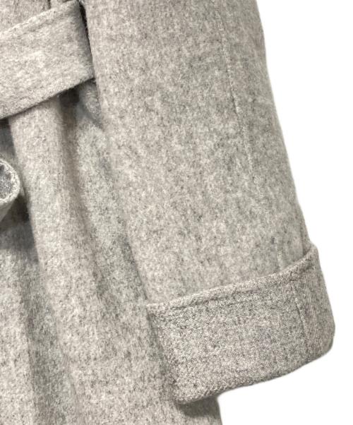 自由区（ジユウク）自由区 (ジユウク) MANTECO FEMININE REVER コート グレー サイズ:38の古着・服飾アイテム