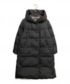 +Jプラスジェイ）の古着「ダウンロングコート」｜ブラック