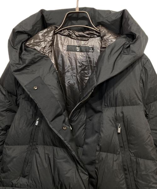 +J（プラスジェイ）+J (プラスジェイ) ダウンロングコート ブラック サイズ:Sの古着・服飾アイテム