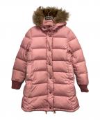 BURBERRY BLUE LABELバーバリーロンドンブルーレーベル）の古着「ダウンコート」｜ライトピンク