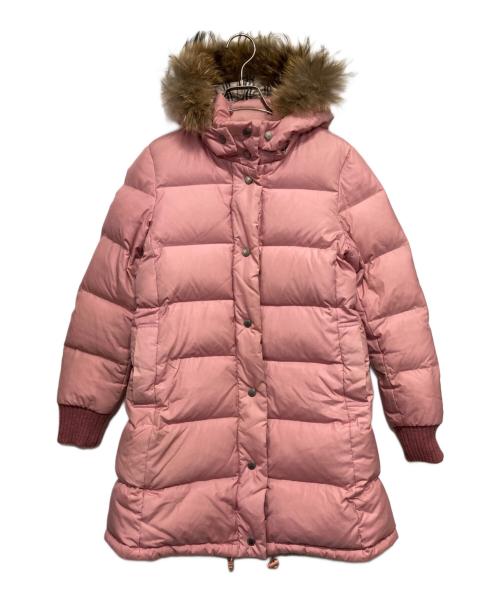 BURBERRY BLUE LABEL（バーバリーロンドンブルーレーベル）BURBERRY BLUE LABEL (バーバリーロンドンブルーレーベル) ダウンコート ライトピンク サイズ:36の古着・服飾アイテム