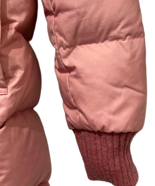 BURBERRY BLUE LABEL（バーバリーロンドンブルーレーベル）BURBERRY BLUE LABEL (バーバリーロンドンブルーレーベル) ダウンコート ライトピンク サイズ:36の古着・服飾アイテム