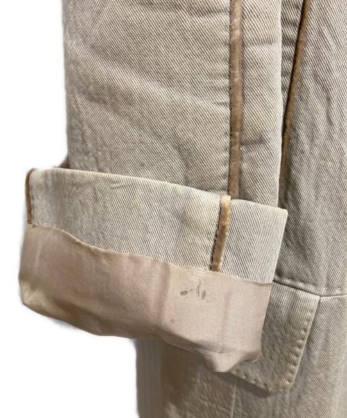 LOUIS VUITTON（ルイ ヴィトン）LOUIS VUITTON (ルイ ヴィトン) パイピングミドルコート ベージュ サイズ:34の古着・服飾アイテム