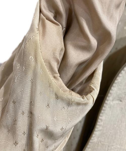 LOUIS VUITTON（ルイ ヴィトン）LOUIS VUITTON (ルイ ヴィトン) パイピングミドルコート ベージュ サイズ:34の古着・服飾アイテム