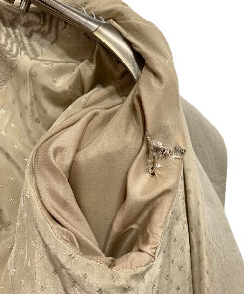 LOUIS VUITTON（ルイ ヴィトン）LOUIS VUITTON (ルイ ヴィトン) パイピングミドルコート ベージュ サイズ:34の古着・服飾アイテム