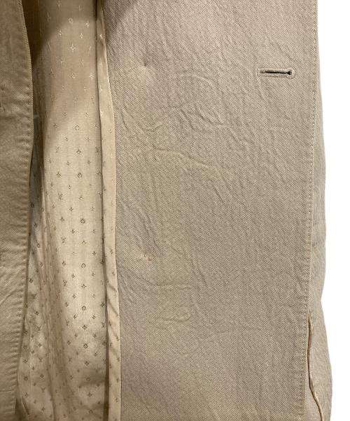 LOUIS VUITTON（ルイ ヴィトン）LOUIS VUITTON (ルイ ヴィトン) パイピングミドルコート ベージュ サイズ:34の古着・服飾アイテム