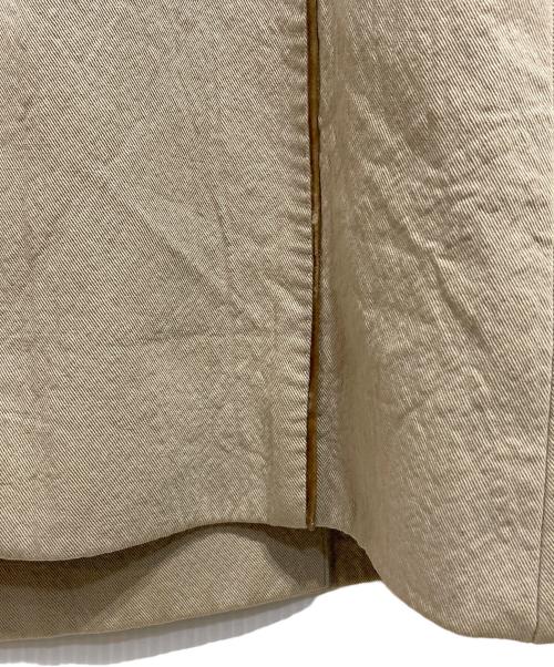 LOUIS VUITTON（ルイ ヴィトン）LOUIS VUITTON (ルイ ヴィトン) パイピングミドルコート ベージュ サイズ:34の古着・服飾アイテム