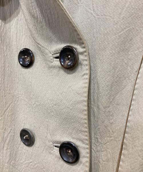 LOUIS VUITTON（ルイ ヴィトン）LOUIS VUITTON (ルイ ヴィトン) パイピングミドルコート ベージュ サイズ:34の古着・服飾アイテム