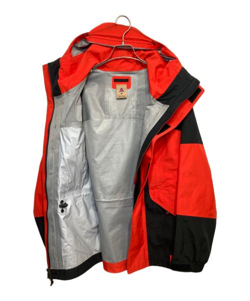 NIKE ACG（ナイキエーシージー）NIKE ACG (ナイキエーシージー) GORE-TEX JACKET レッド×ブラック サイズ:Sの古着・服飾アイテム