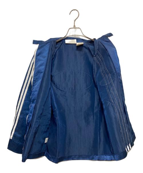 BELL HELMETS（ベルヘルメット）BELL HELMETS (ベルヘルメット) レーシングジップアップジャケット ホワイト×ネイビー サイズ:XSの古着・服飾アイテム