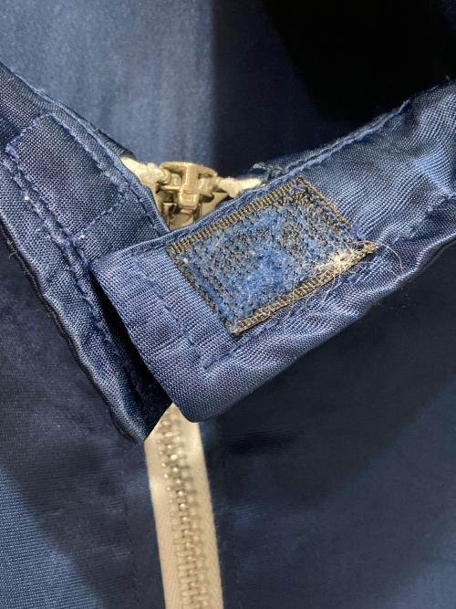 BELL HELMETS（ベルヘルメット）BELL HELMETS (ベルヘルメット) レーシングジップアップジャケット ホワイト×ネイビー サイズ:XSの古着・服飾アイテム